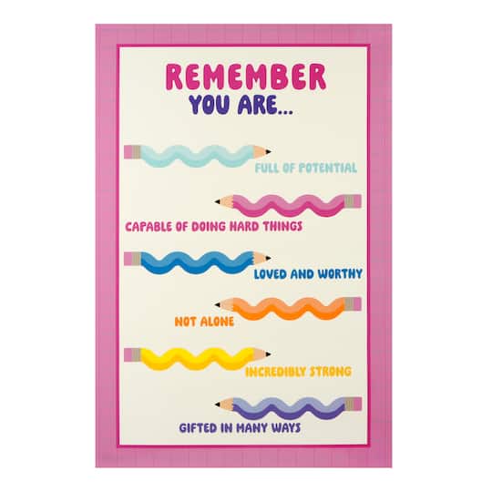 Class Rules! 12" x 18" Fresh Start Poster Set by B2C™
